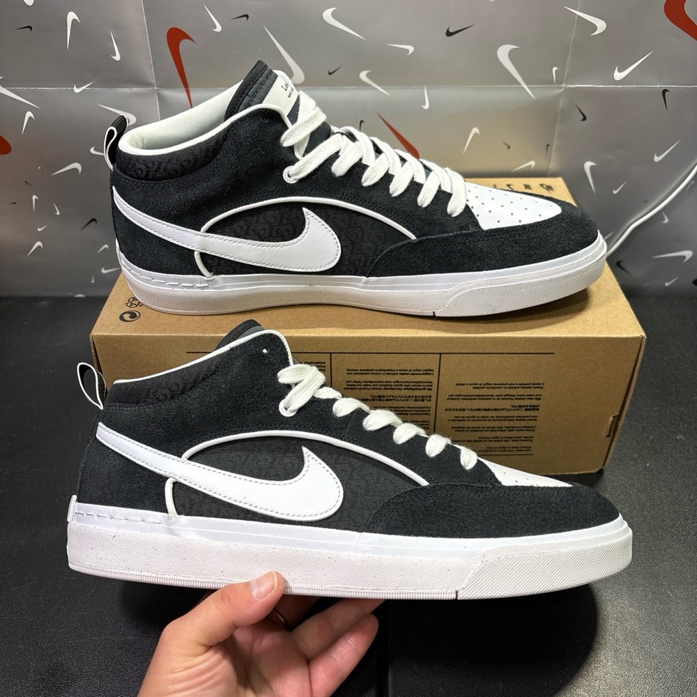 Size 12 - Nike React Leo SB Black White DX4361-001